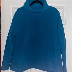 Dudley Stephens Vibrant Blue park slope vello fleece sweatshirt sweater XXL
